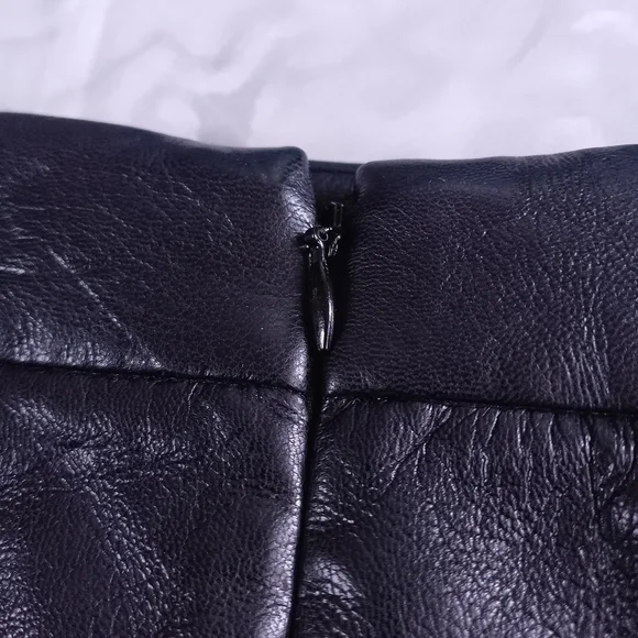 WILFRED Faux Leather Skirt - Picture 7 of 9